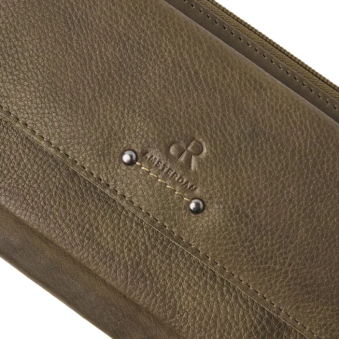 New dR Amsterdam Tampa Schoudertas / Clutch olive