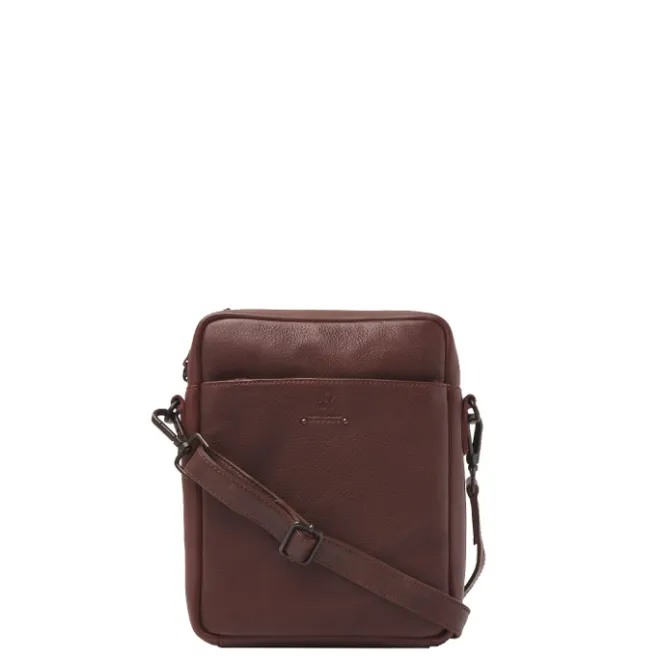 Discount dR Amsterdam Tampa Schoudertas bruin