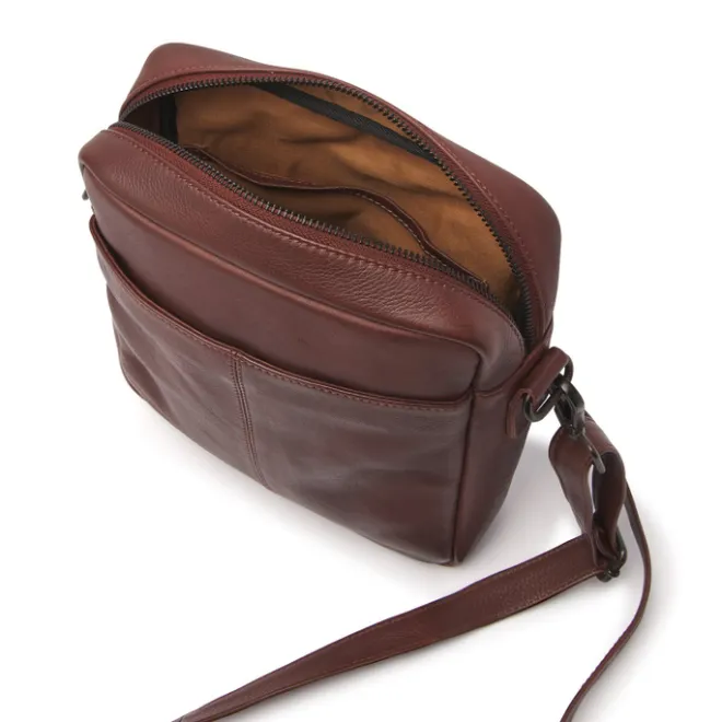 Discount dR Amsterdam Tampa Schoudertas bruin
