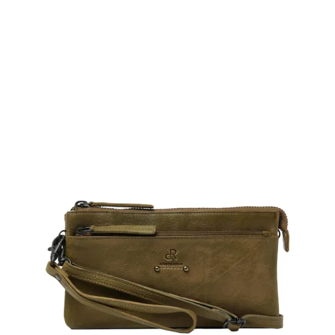 Hot dR Amsterdam Tampa Shoulderbag/Clutch olive