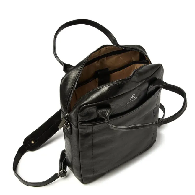 Outlet dR Amsterdam Traverse Backpack black