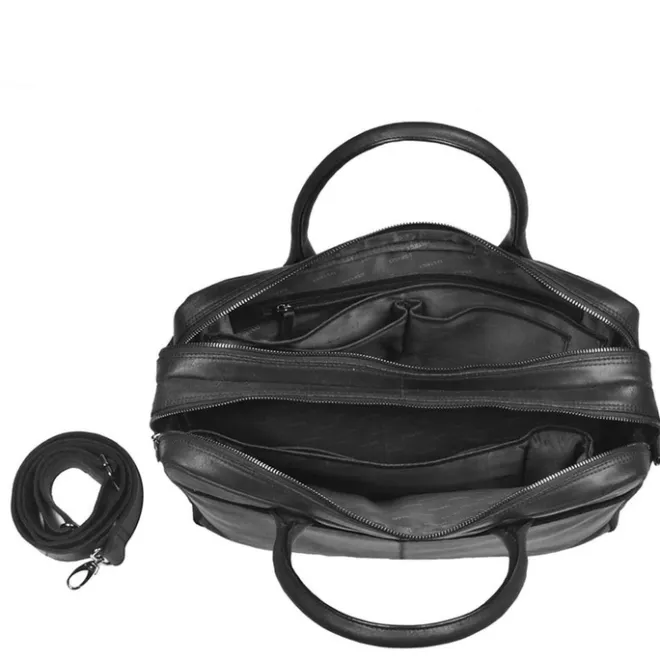Hot DSTRCT Fletcher Street Business Laptoptas 15.6 inch + Sleutelhanger zwart
