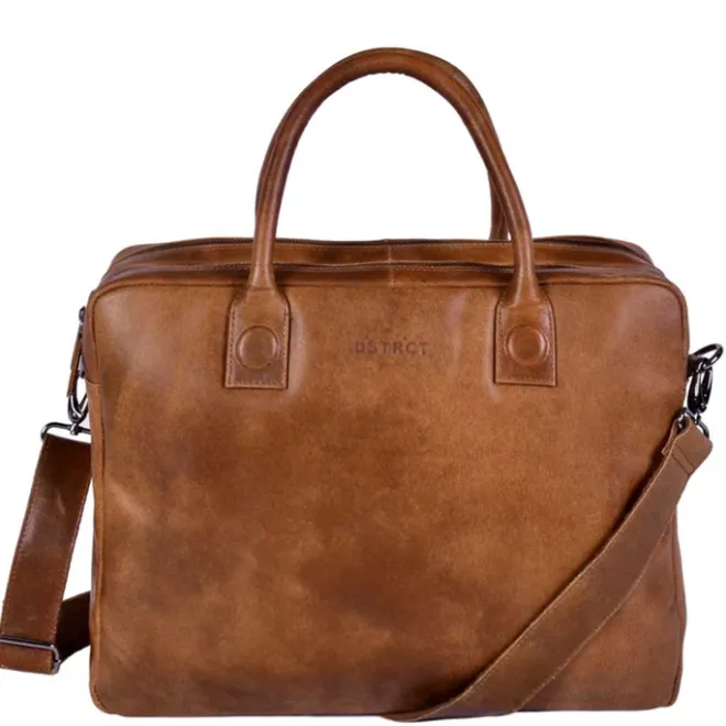 Best DSTRCT Fletcher Street Workingbag 15.6" cognac