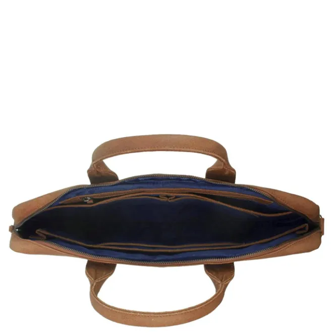 Clearance DSTRCT Limited Laptoptas 17'' cognac