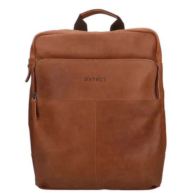 Best DSTRCT Limited Rugtas 15.6'' Laptoptas cognac