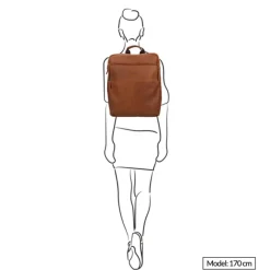 Best DSTRCT Limited Rugtas 15.6'' Laptoptas cognac