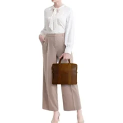 Discount DSTRCT Limited Single Zip 14'' Laptoptas cognac