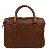 Clearance DSTRCT Premium Collection Laptopbag 14" cognac