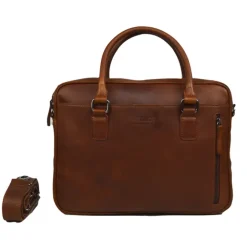 Clearance DSTRCT Premium Collection Laptopbag 14" cognac