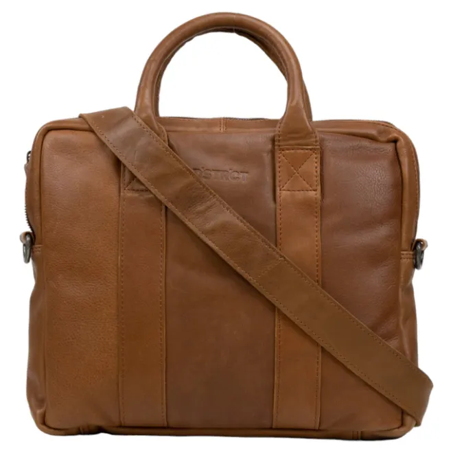 Online DSTRCT State Street Workingbag 13.3" cognac