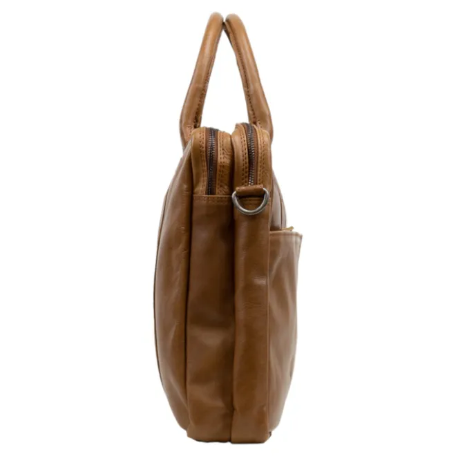 Discount DSTRCT State Street Workingbag 15.6" cognac