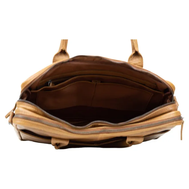 Discount DSTRCT State Street Workingbag 15.6" cognac
