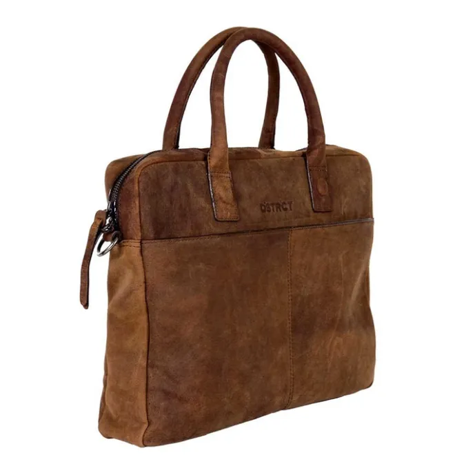 Outlet DSTRCT Wall Street Laptopbag 14" brown