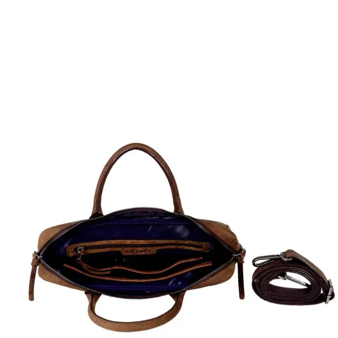 Outlet DSTRCT Wall Street Laptopbag 14" brown