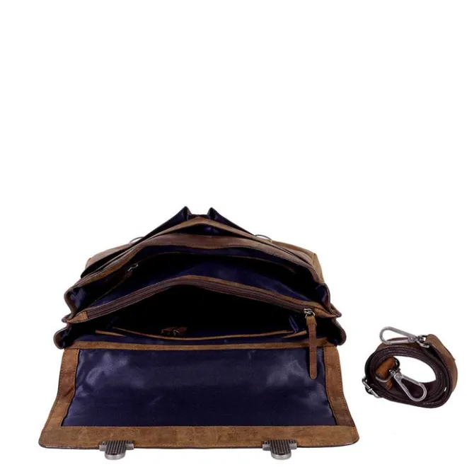 New DSTRCT Wall Street Workingbag 15" brown