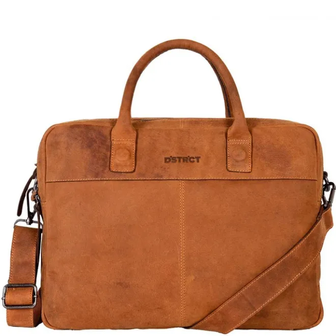 Sale DSTRCT Wall Street Workingbag 15.6" cognac