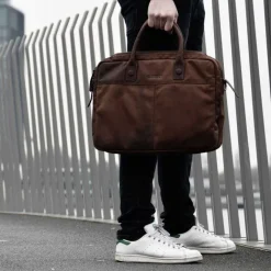 Sale DSTRCT Wall Street Workingbag 15.6" cognac
