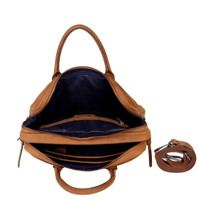 Sale DSTRCT Wall Street Workingbag 15.6" cognac