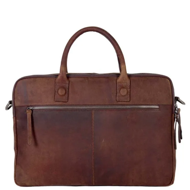 Best DSTRCT Wall Street Workingbag 17" brown