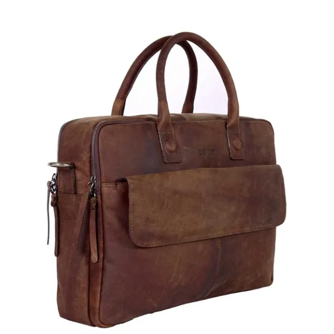 Best DSTRCT Wall Street Workingbag 17" brown