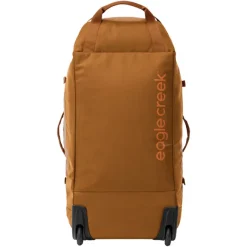 Clearance Eagle Creek Cargo Hauler Wheeled Duffel 130L iron orange