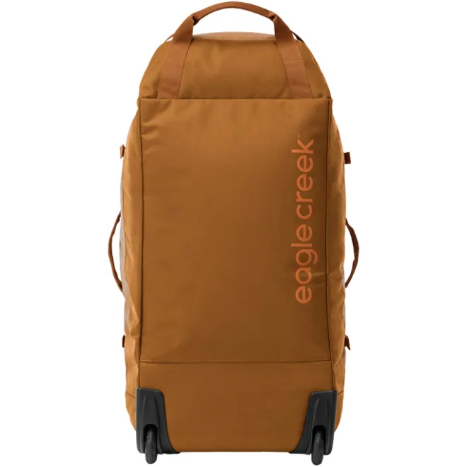 Clearance Eagle Creek Cargo Hauler Wheeled Duffel 130L iron orange