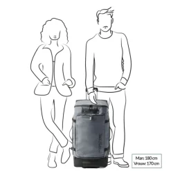 Hot Eagle Creek Cargo Hauler XT Wheeled Duffel 120L/32" charcoal