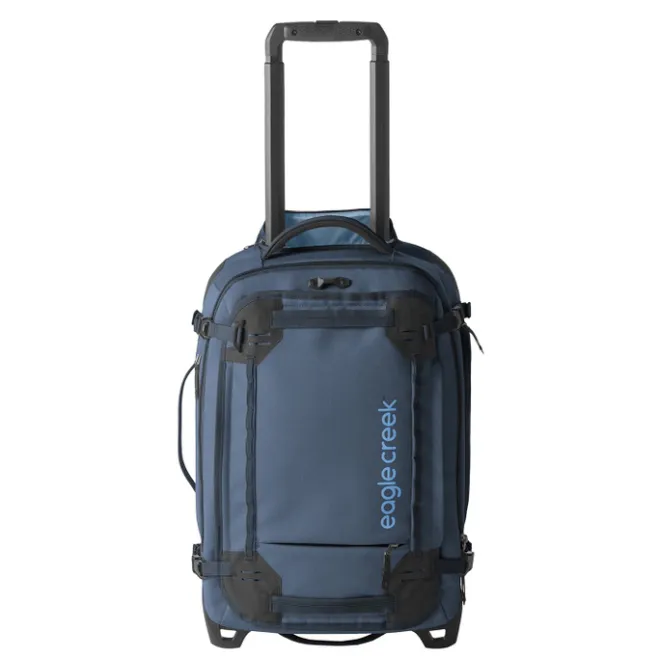 New Eagle Creek Gear Warrior XE 2 Wheel Convertible Carry On blue jay