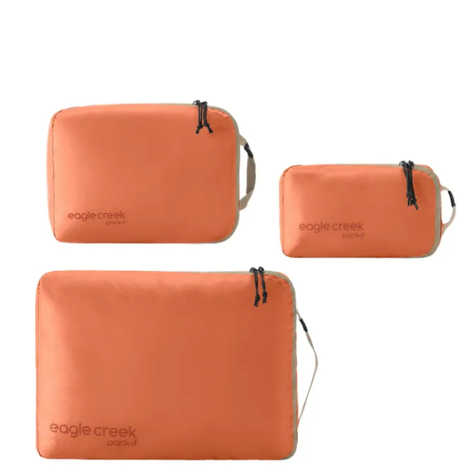 Sale Eagle Creek Pack-It Isolate Cube Set XS/S/M mandarin