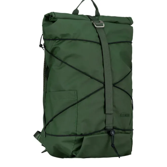 New Elliker Dayle Roll Top Backpack 21/25L green
