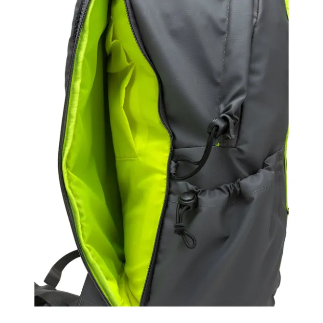 Best Elliker Kiln Hooded Zip Top Backpack 22L greyneon