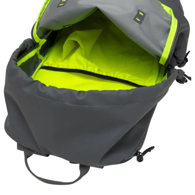 Best Elliker Kiln Hooded Zip Top Backpack 22L greyneon