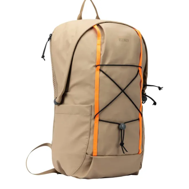 New Elliker Kiln Hooded Zip Top Backpack 22L sand