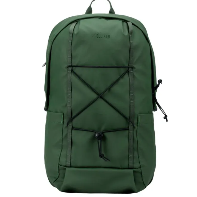 Best Elliker Kiln Hooded Zip Top Backpack 22L green