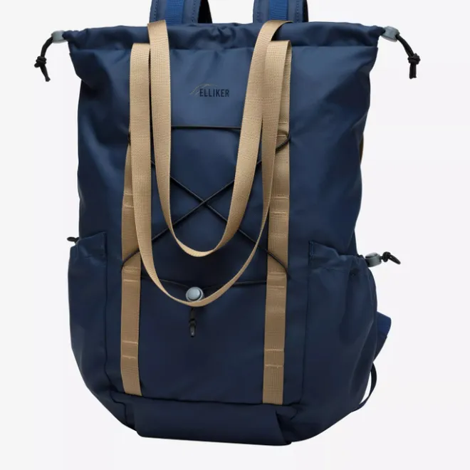 New Elliker Pasque Backpack Tote navy
