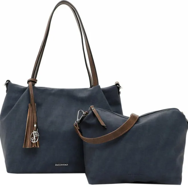 Clearance Emily & Noah Elke Cityshopper M blue/taupe