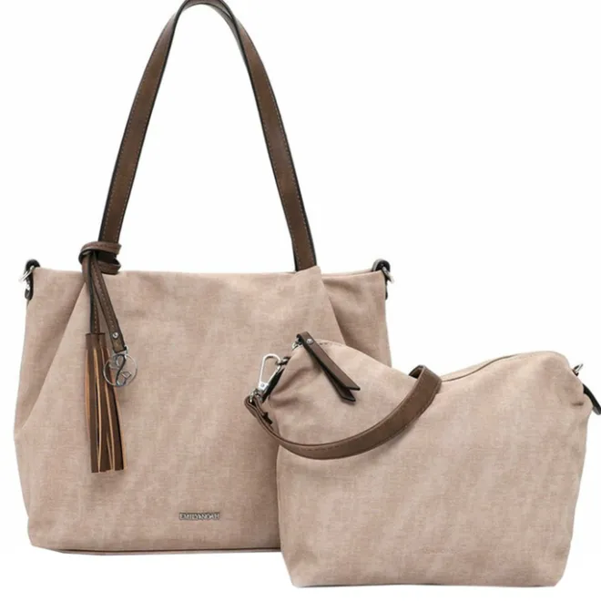 Outlet Emily & Noah Elke Cityshopper M sand-kombi