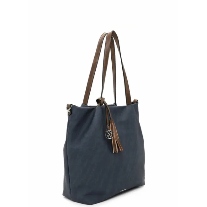 Outlet Emily & Noah Elke Cityshopper L blue/taupe