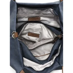 Outlet Emily & Noah Elke Cityshopper L blue/taupe
