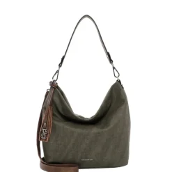 Online Emily & Noah Elke Handbag M oliv/cognac