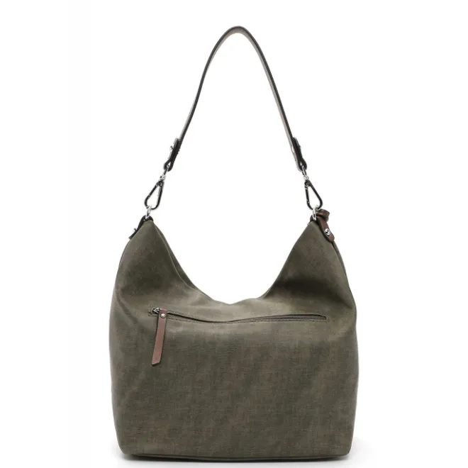 Online Emily & Noah Elke Handbag M oliv/cognac
