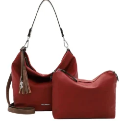 New Emily & Noah Elke Handbag M red/cognac