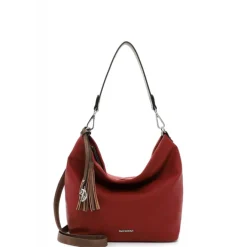 New Emily & Noah Elke Handbag M red/cognac