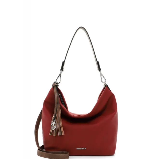 New Emily & Noah Elke Handbag M red/cognac