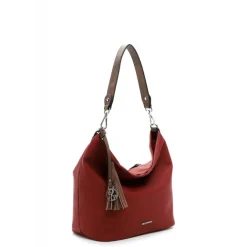 New Emily & Noah Elke Handbag M red/cognac