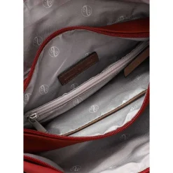 New Emily & Noah Elke Handbag M red/cognac