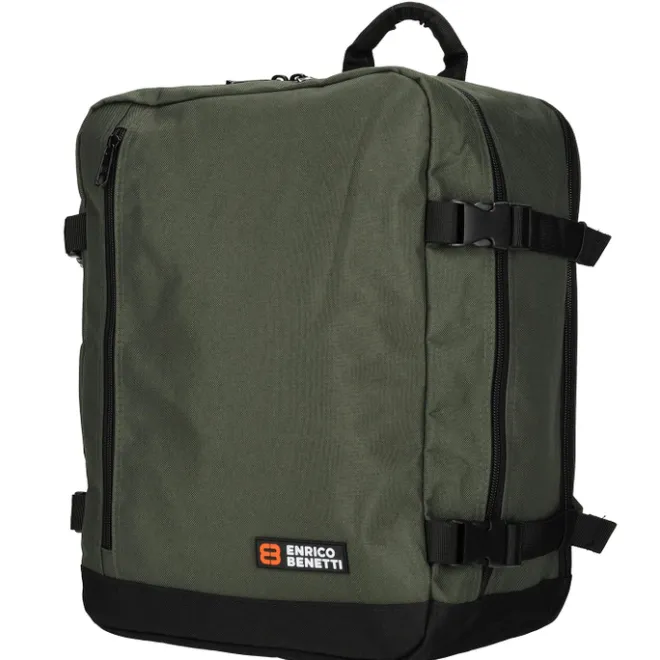 New Enrico Benetti Amsterdam Cabin Backpack 17" olive