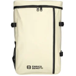 Sale Enrico Benetti Arctic Backpack 15" off white