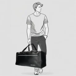 New Enrico Benetti Arctic Duffle 70 black