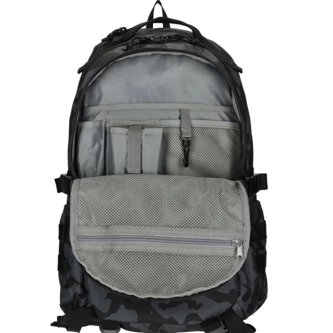Online Enrico Benetti Arizona Laptop Backpack 17" black camouflage